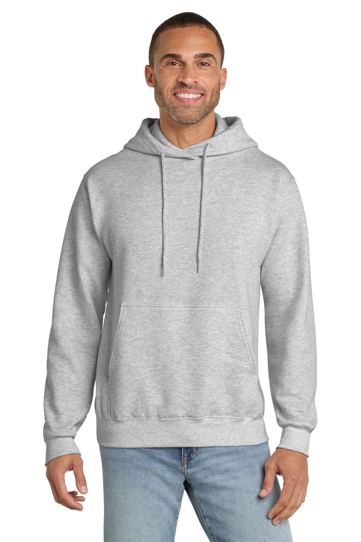 Port & Co Tall Essential Fleece Pullover Hooded Sweatshirt. PC90HT - EMBROIDERED