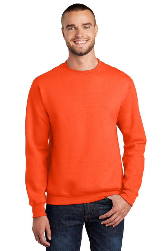 Port & Company Essential Fleece Crewneck Sweatshirt.  PC90