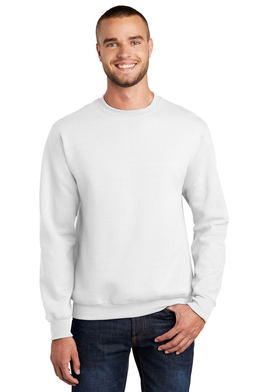 Port & Company Essential Fleece Crewneck Sweatshirt.  PC90