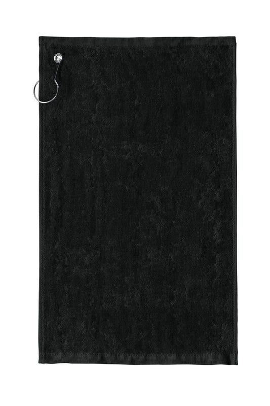Port Authority  Grommeted Hemmed Towel PT400 - EMBROIDERED