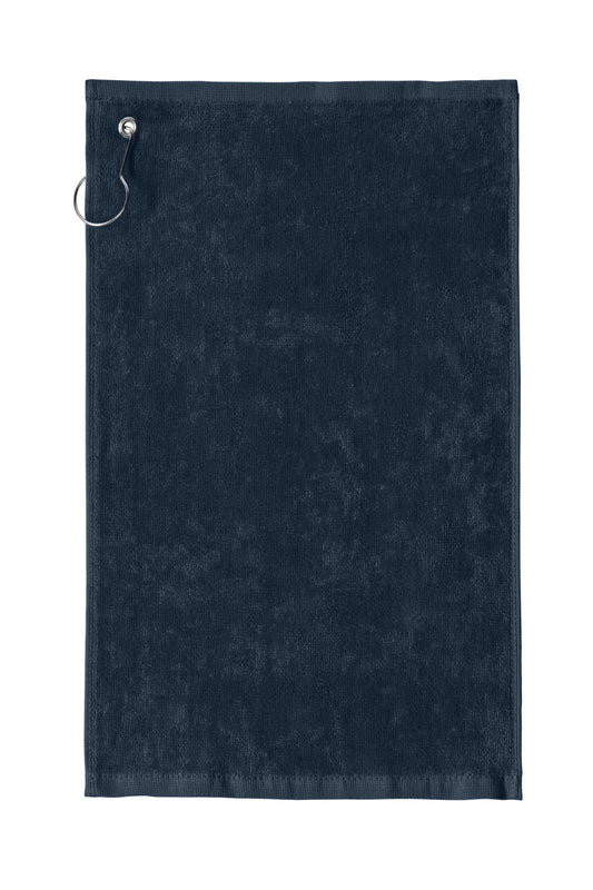 Port Authority  Grommeted Hemmed Towel PT400 - EMBROIDERED