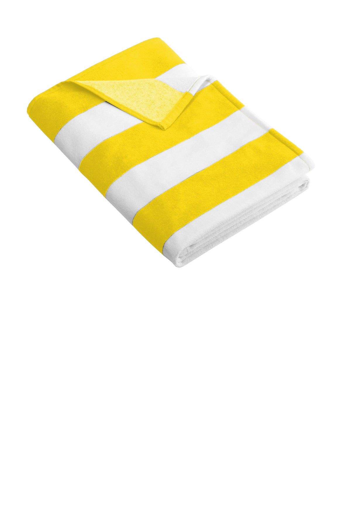 Port Authority Cabana Stripe Beach Towel. PT43 - EMBROIDERED