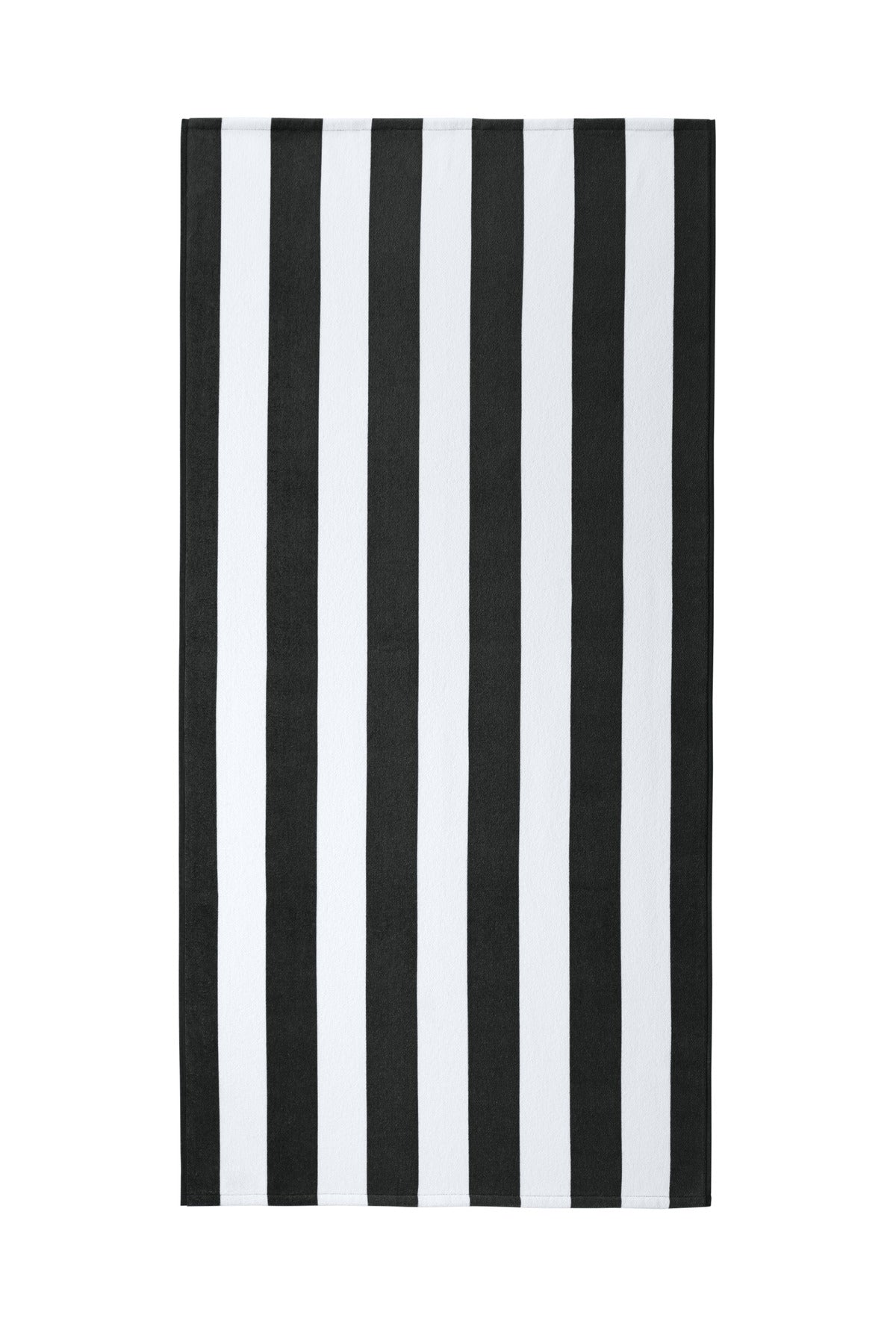 Port Authority  Value Cabana Stripe Beach Towel PT45 - EMBROIDERED