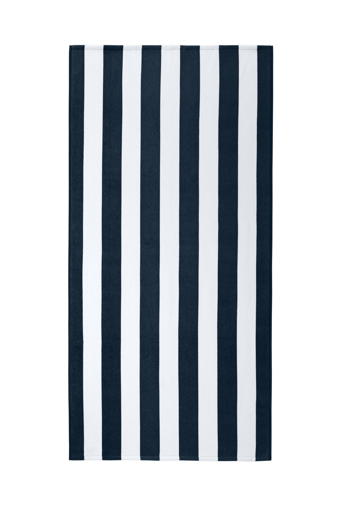 Port Authority  Value Cabana Stripe Beach Towel PT45 - EMBROIDERED