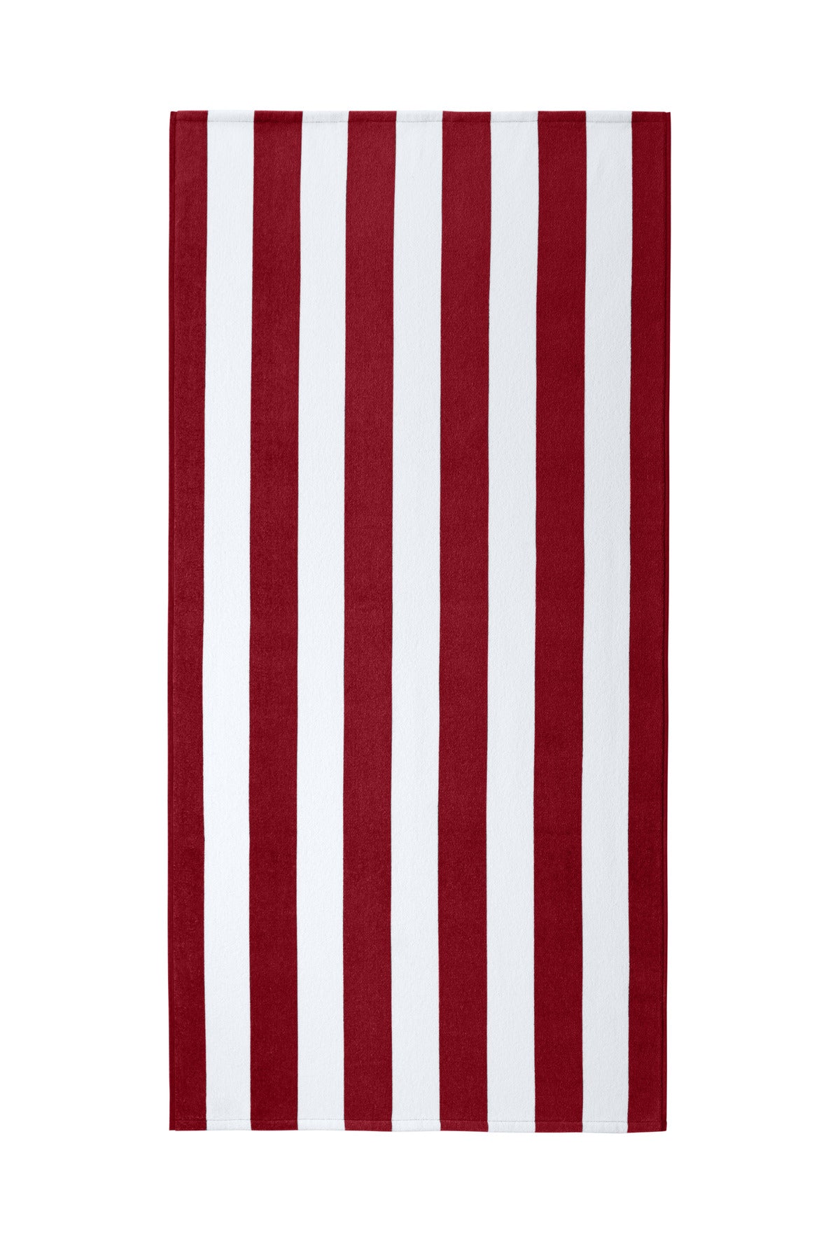 Port Authority  Value Cabana Stripe Beach Towel PT45 - EMBROIDERED