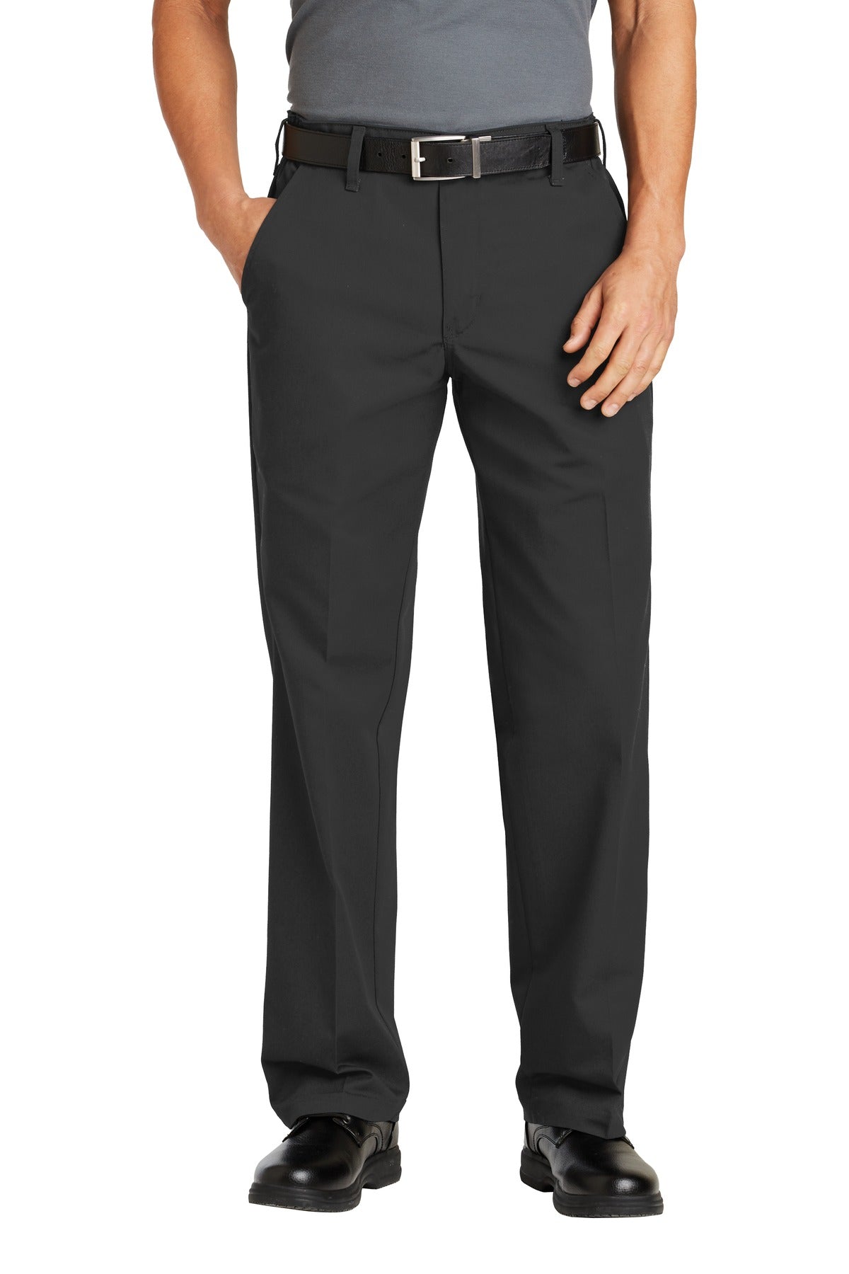 Red Kap Elastic Insert Pant.  PT60 - EMBROIDERED