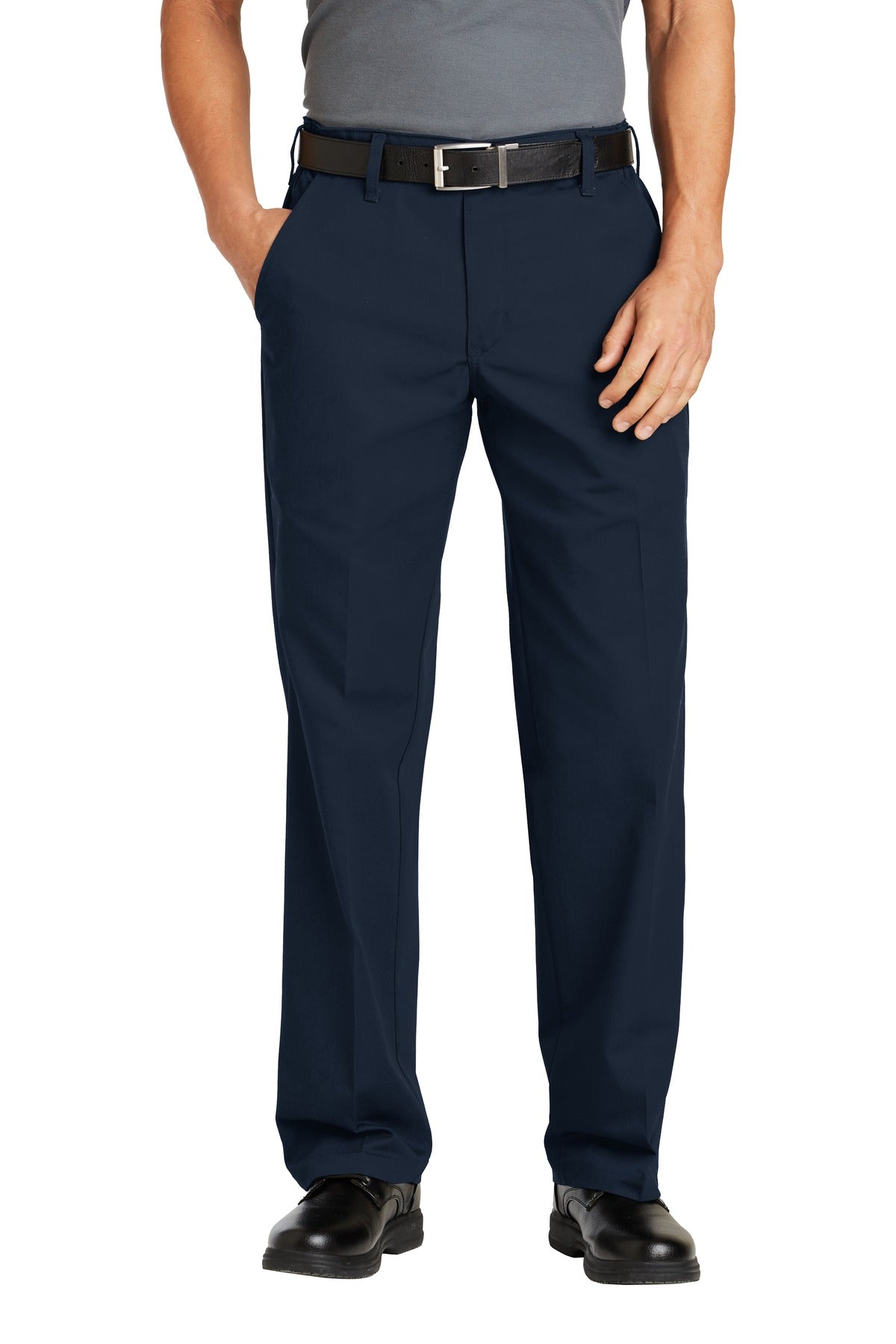 Red Kap Elastic Insert Pant.  PT60 - EMBROIDERED