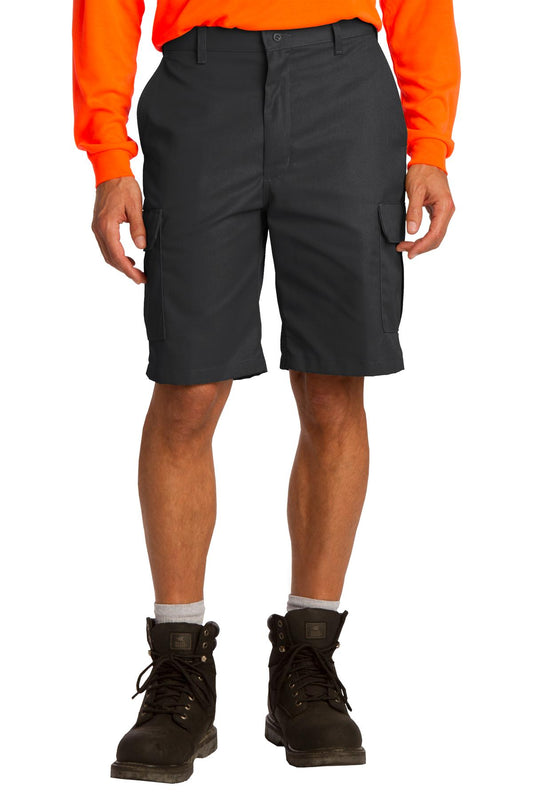 Red Kap Industrial Cargo Short. PT66 - EMBROIDERED