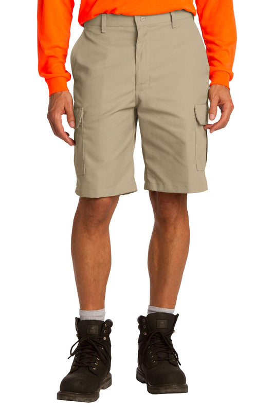 Red Kap Industrial Cargo Short. PT66 - EMBROIDERED