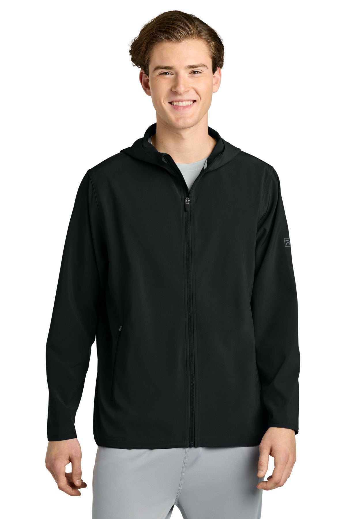 Richardson Barrage Hooded Wind Jacket RA7400FZH - EMBROIDERED