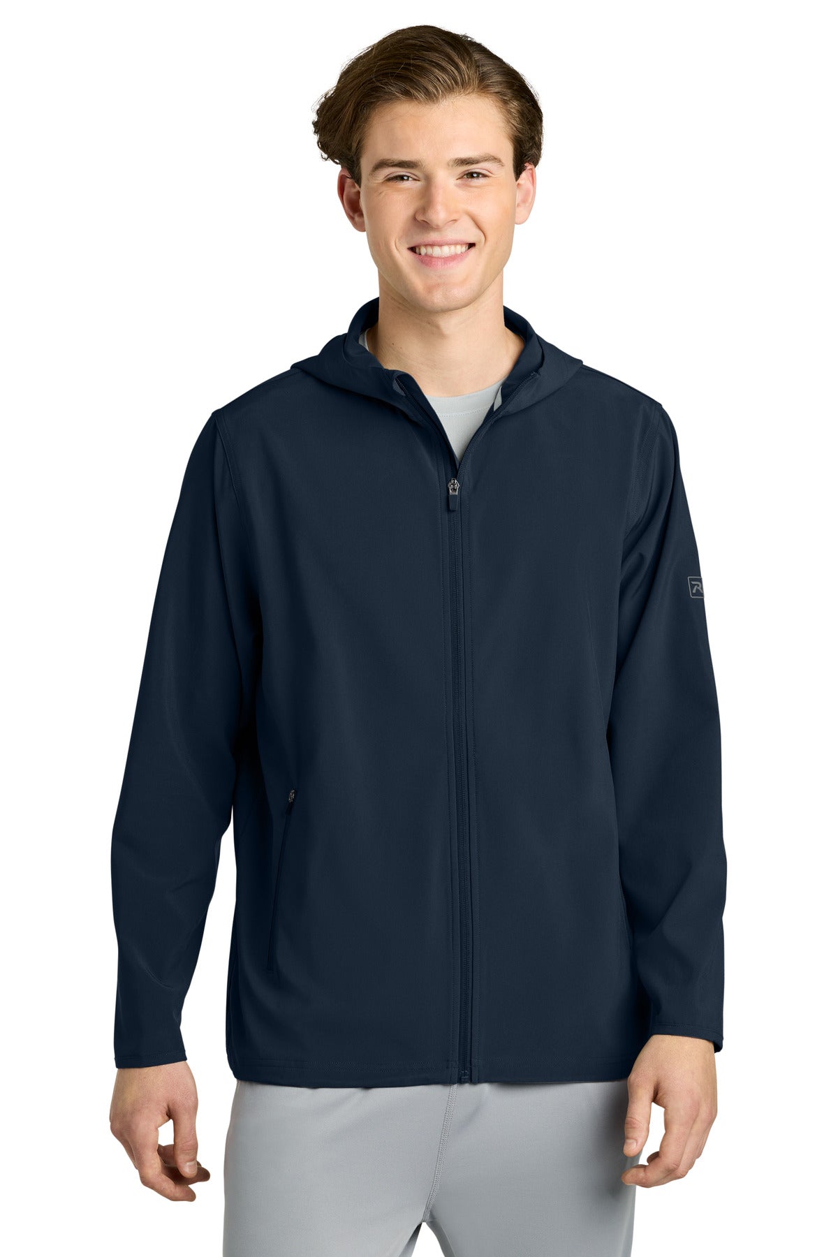 Richardson Barrage Hooded Wind Jacket RA7400FZH - EMBROIDERED