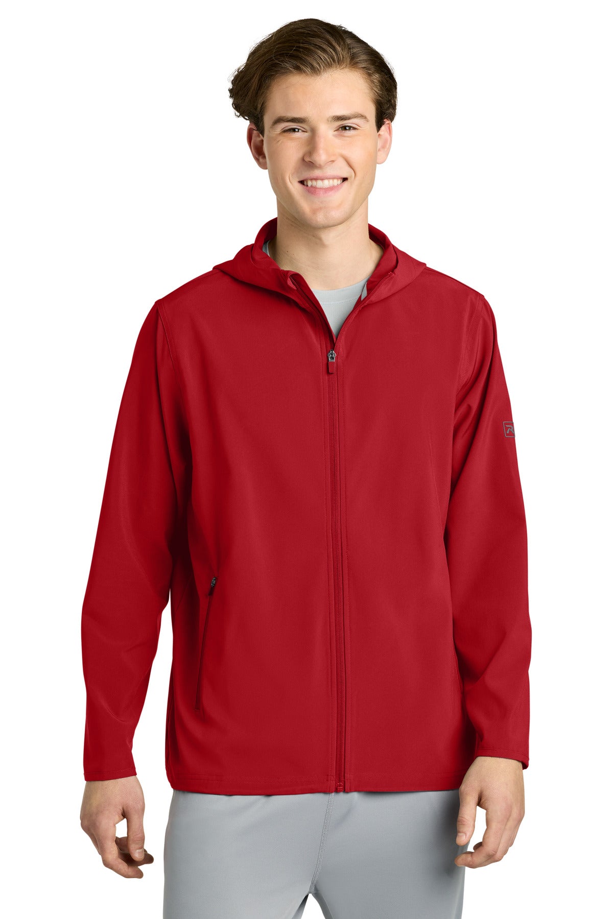 Richardson Barrage Hooded Wind Jacket RA7400FZH - EMBROIDERED