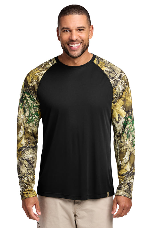 Russell Outdoors‚ Realtree Colorblock Performance Long Sleeve Tee RU151LS - EMBROIDERED