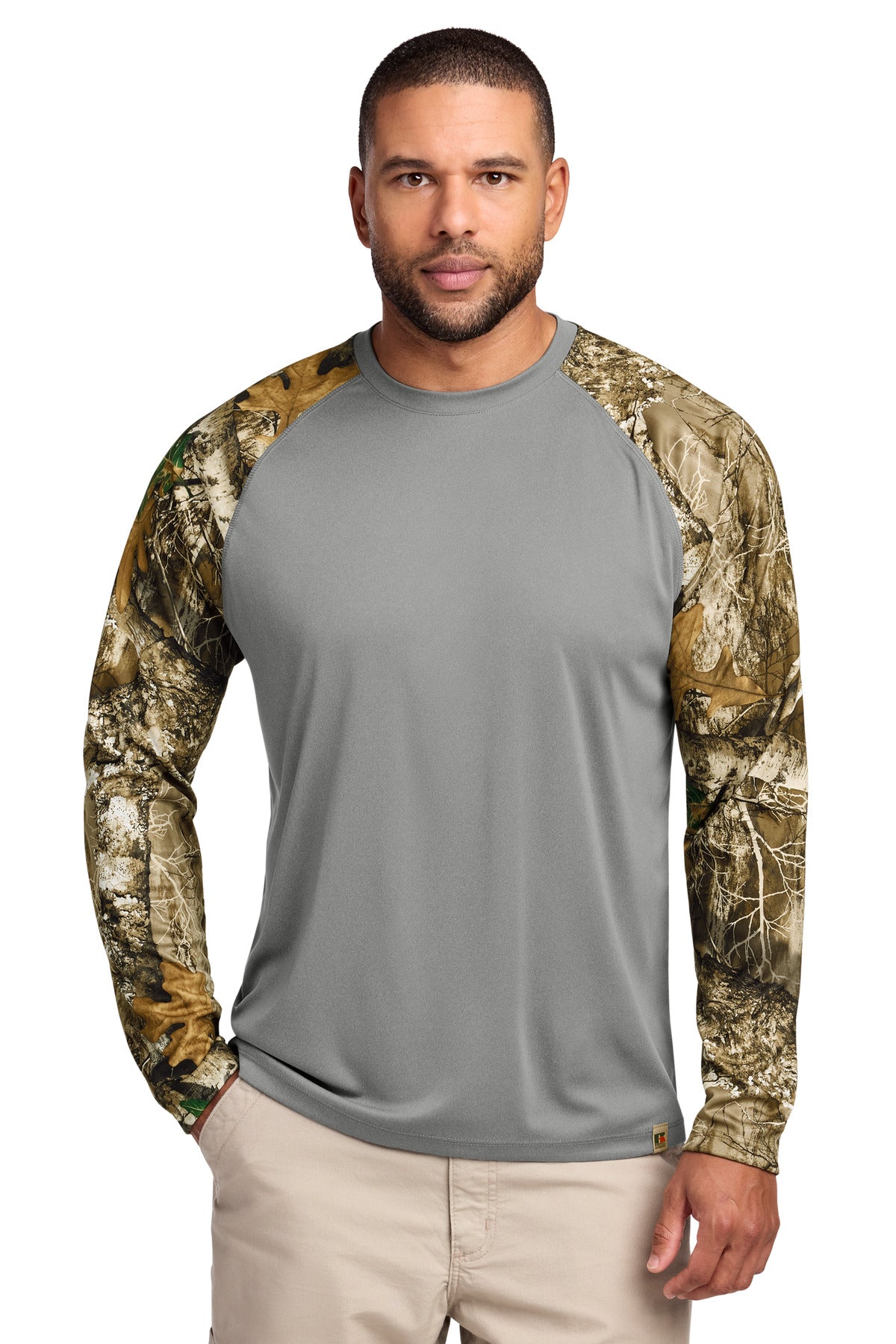 Russell Outdoors‚ Realtree Colorblock Performance Long Sleeve Tee RU151LS - EMBROIDERED