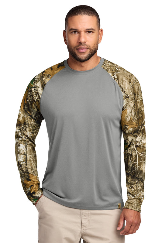 Russell Outdoors‚ Realtree Colorblock Performance Long Sleeve Tee RU151LS - EMBROIDERED