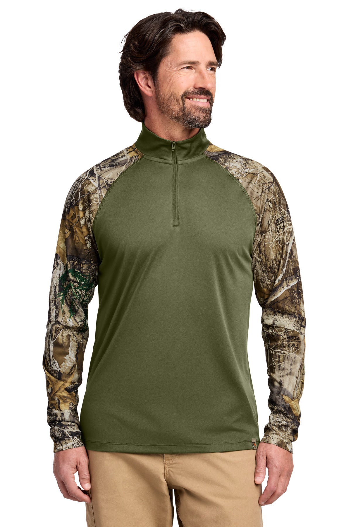 Russell Outdoors‚ Realtree Colorblock Performance 1/4-Zip RU152 - EMBROIDERED