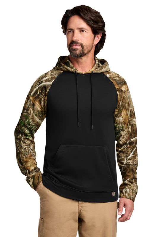 Russell Outdoors‚ Realtree Performance Colorblock Pullover Hoodie RU451 - EMBROIDERED