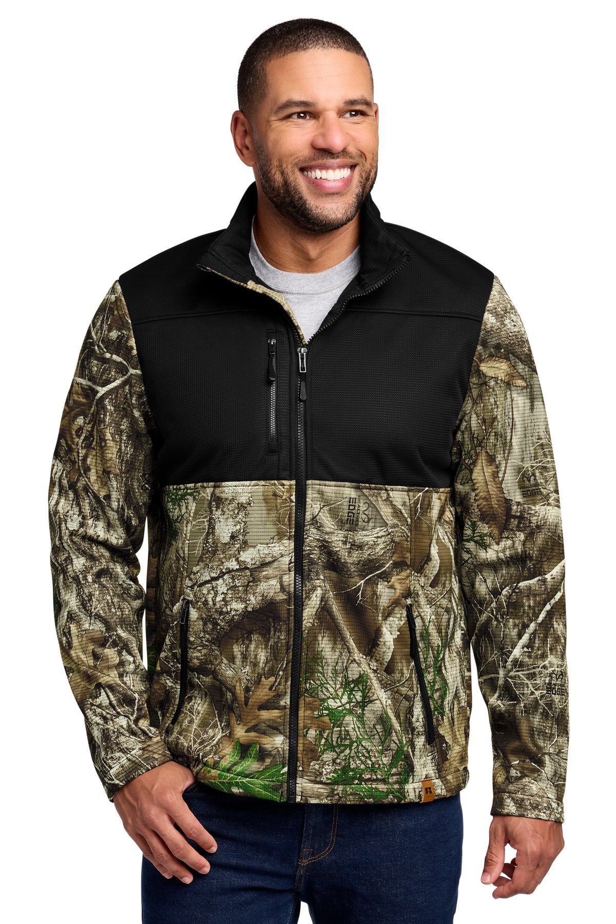 Russell Outdoors‚ Realtree Atlas Colorblock Soft Shell RU601 - EMBROIDERED