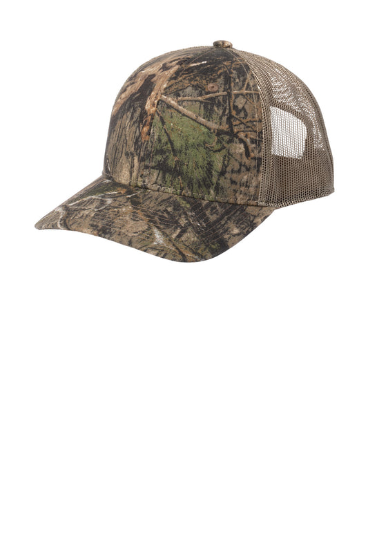 Russell Outdoors‚ Camo Snapback Trucker Cap RU900 - EMBROIDERED