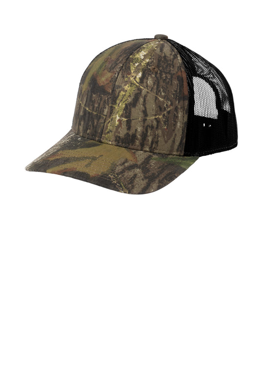 Russell Outdoors‚ Camo Snapback Trucker Cap RU900 - EMBROIDERED