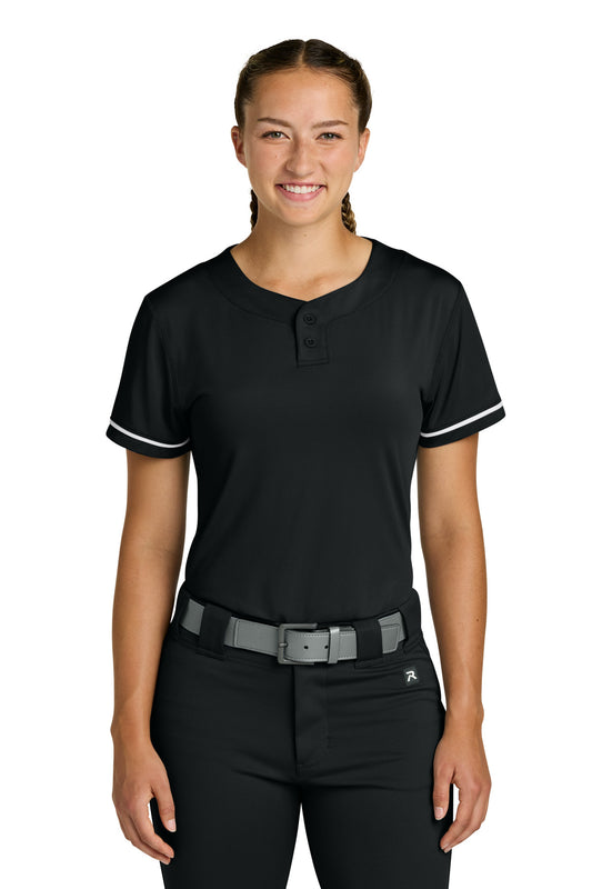 Richardson Women's Select 2-Button Softball Jersey RW7220 - EMBROIDERED