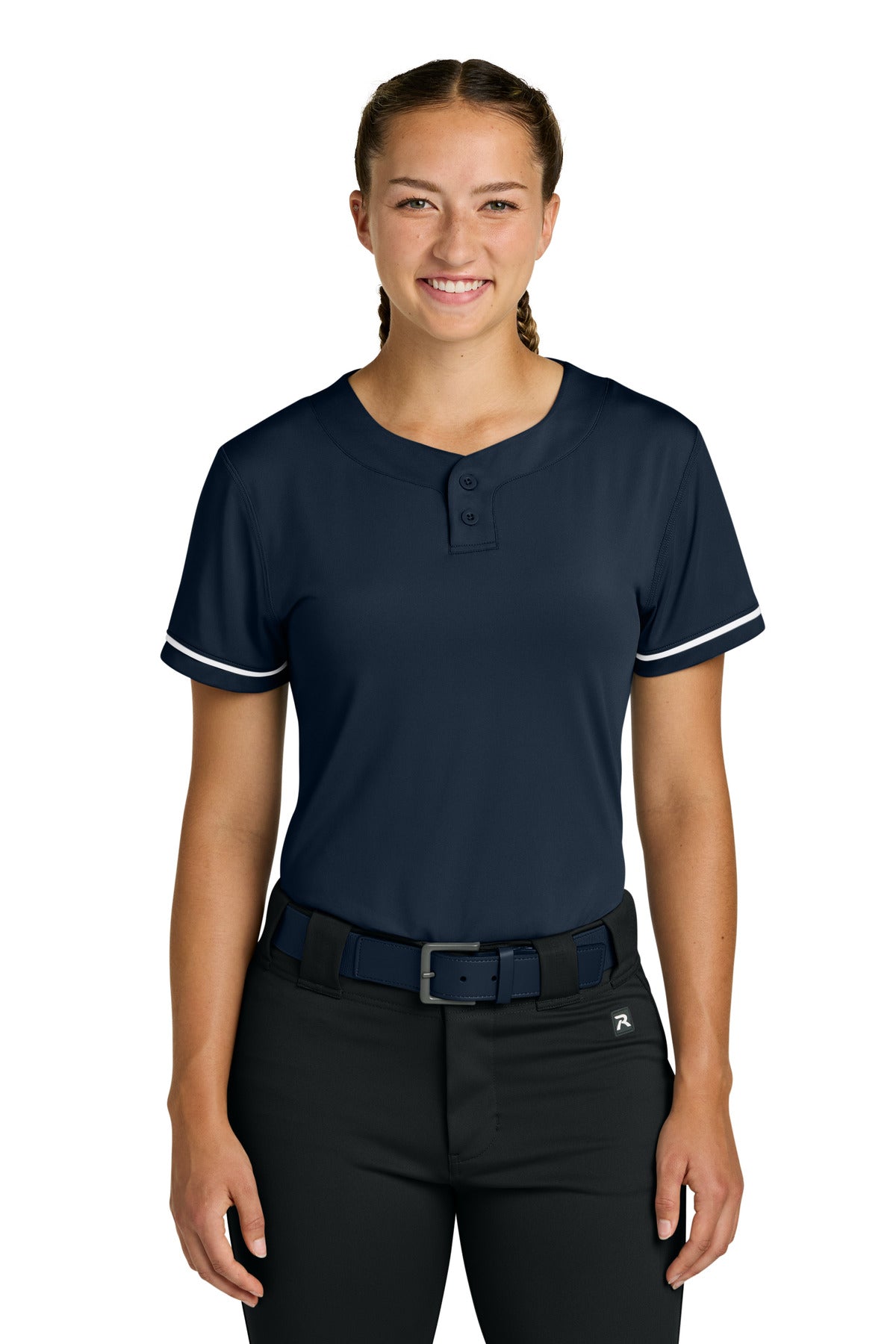 Richardson Women's Select 2-Button Softball Jersey RW7220 - EMBROIDERED