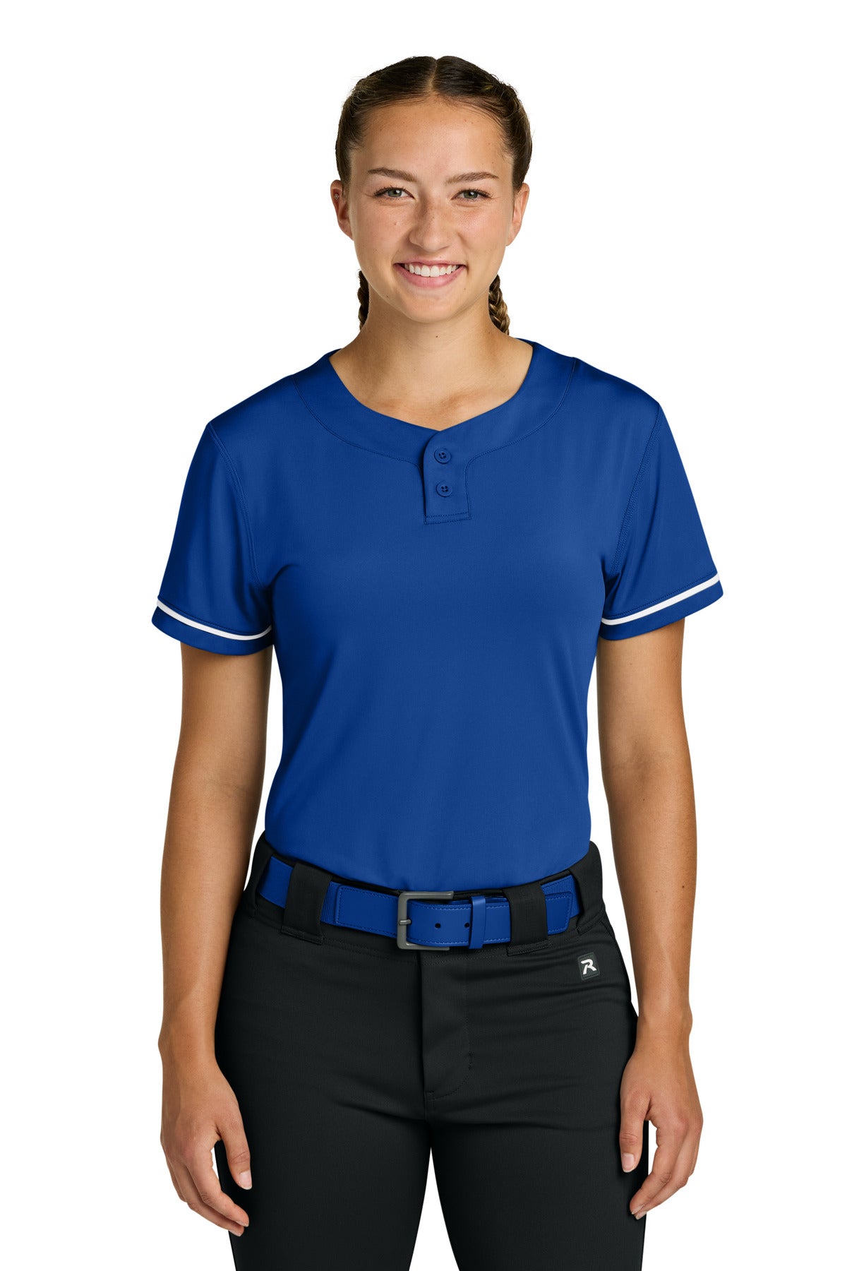 Richardson Women's Select 2-Button Softball Jersey RW7220 - EMBROIDERED