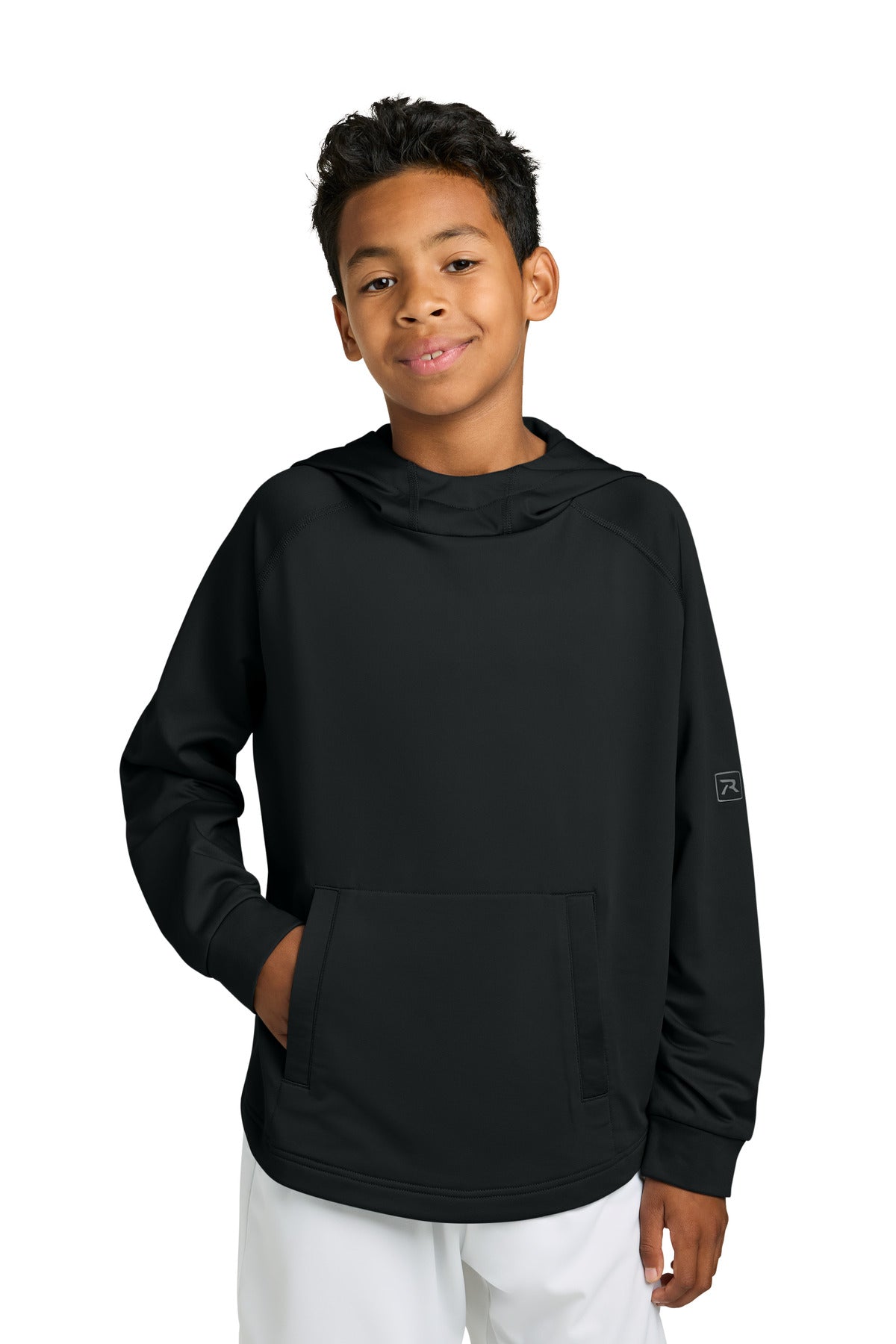 Richardson Youth Charge Performance Fleece Long Sleeve Hoodie RY7200LSH - EMBROIDERED