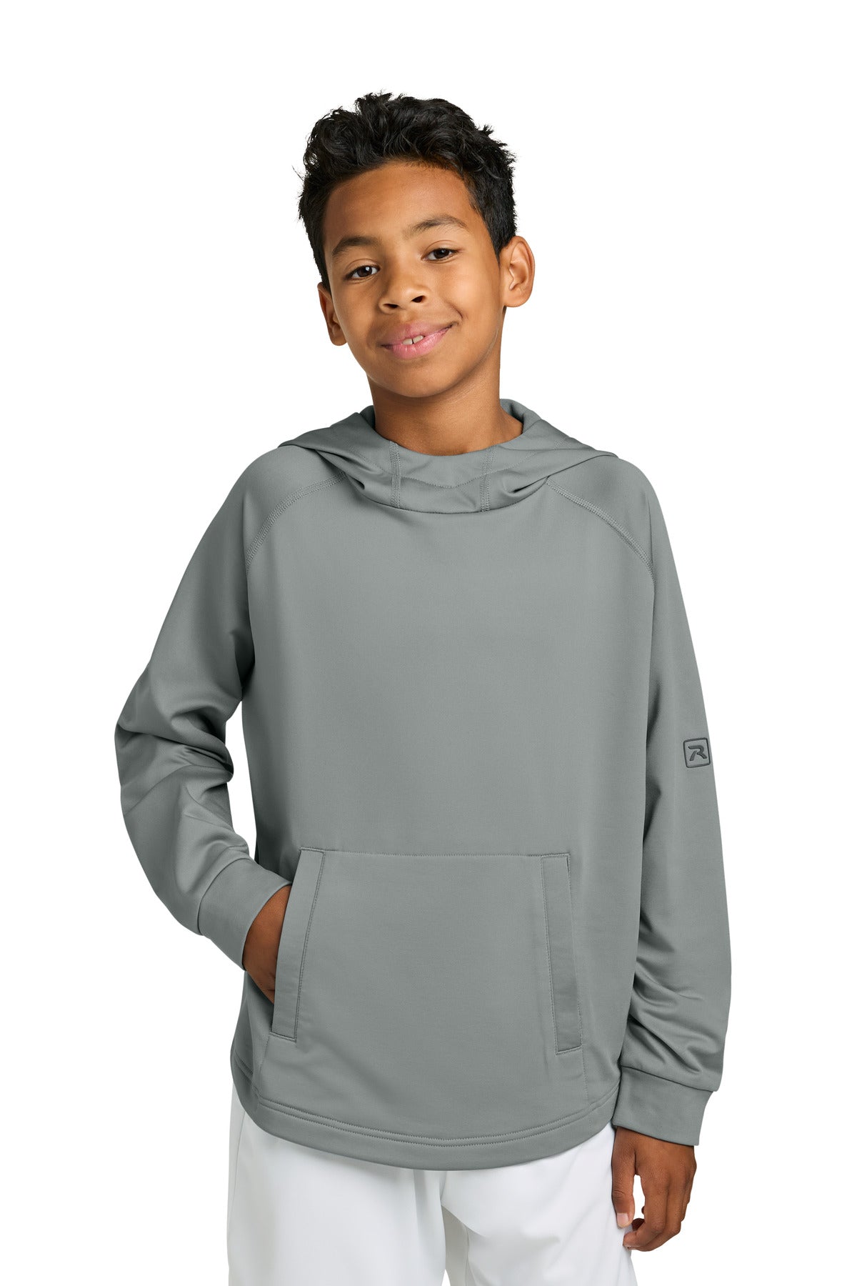 Richardson Youth Charge Performance Fleece Long Sleeve Hoodie RY7200LSH - EMBROIDERED
