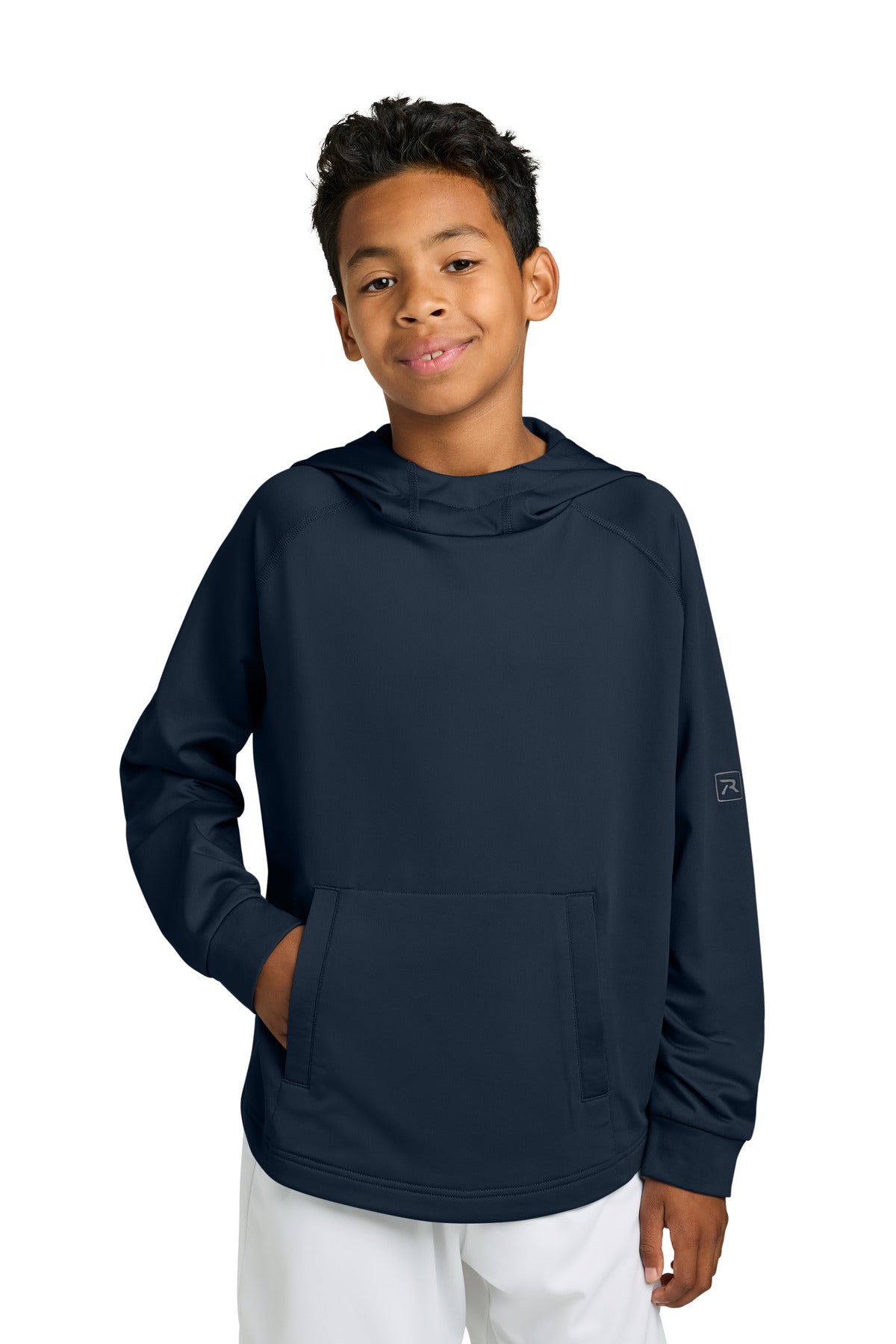 Richardson Youth Charge Performance Fleece Long Sleeve Hoodie RY7200LSH - EMBROIDERED