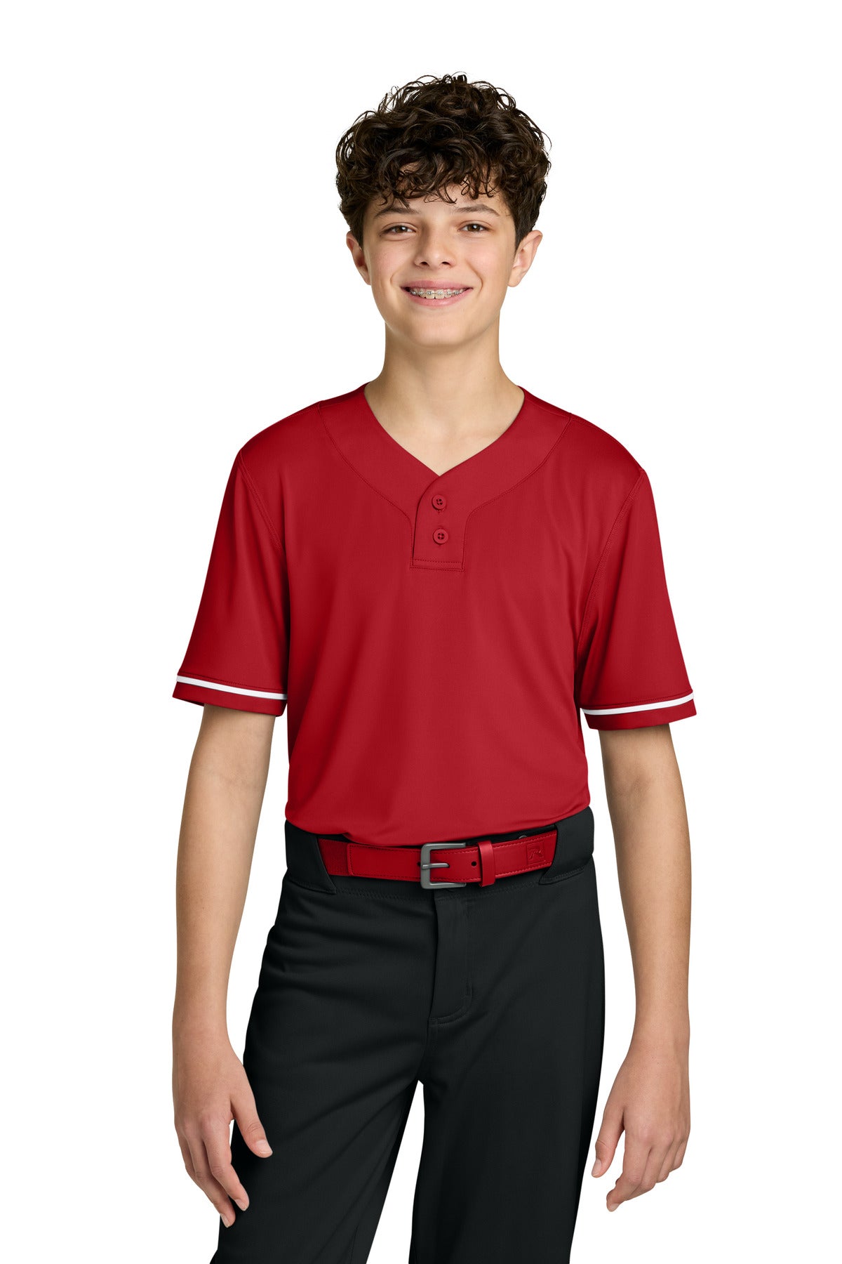 Richardson Youth Select 2-Button Baseball Jersey RY7910 - EMBROIDERED