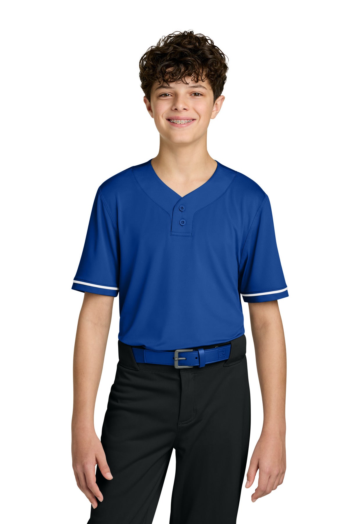 Richardson Youth Select 2-Button Baseball Jersey RY7910 - EMBROIDERED