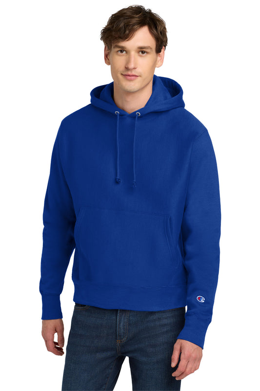 Champion   Reverse Weave   Hooded Sweatshirt S101 - EMBROIDERED