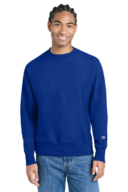 Champion   Reverse Weave   Crewneck Sweatshirt S149 - EMBROIDERED