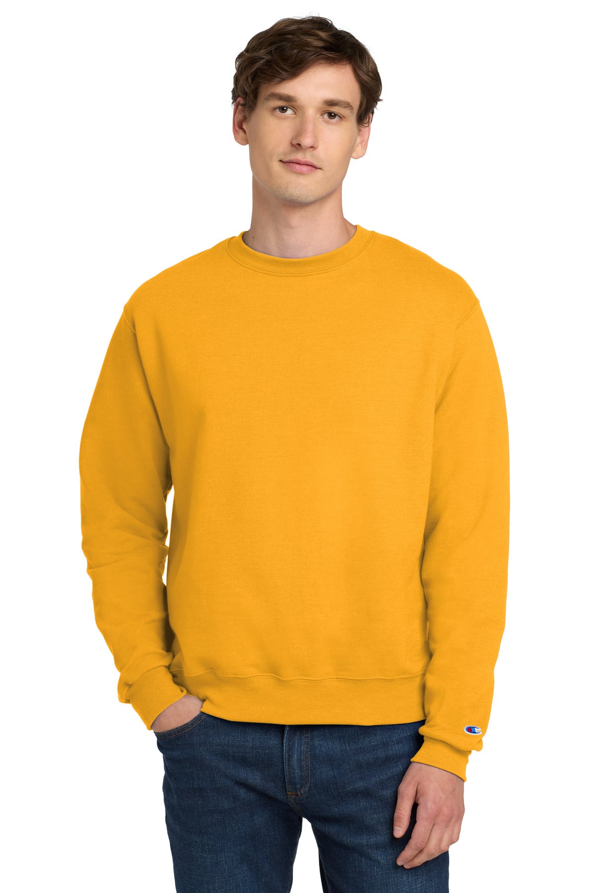 Champion  Powerblend Crewneck Sweatshirt. S6000 - EMBROIDERED
