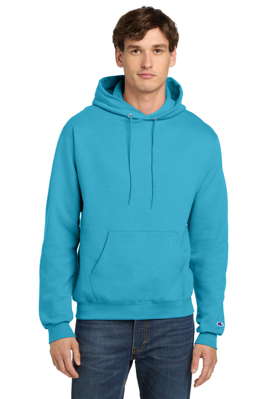 Champion  Powerblend Pullover Hoodie. S700 - EMBROIDERED