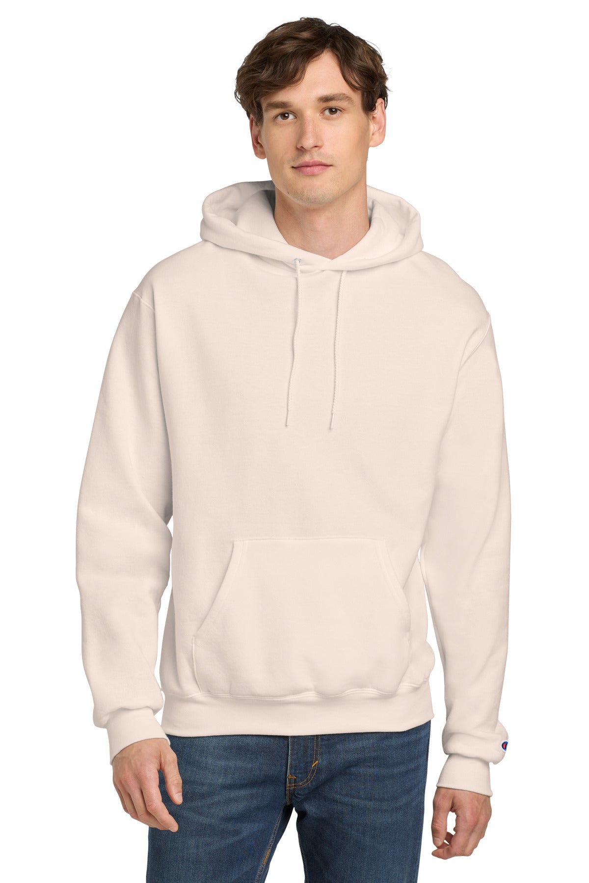 Champion  Powerblend Pullover Hoodie. S700 - EMBROIDERED