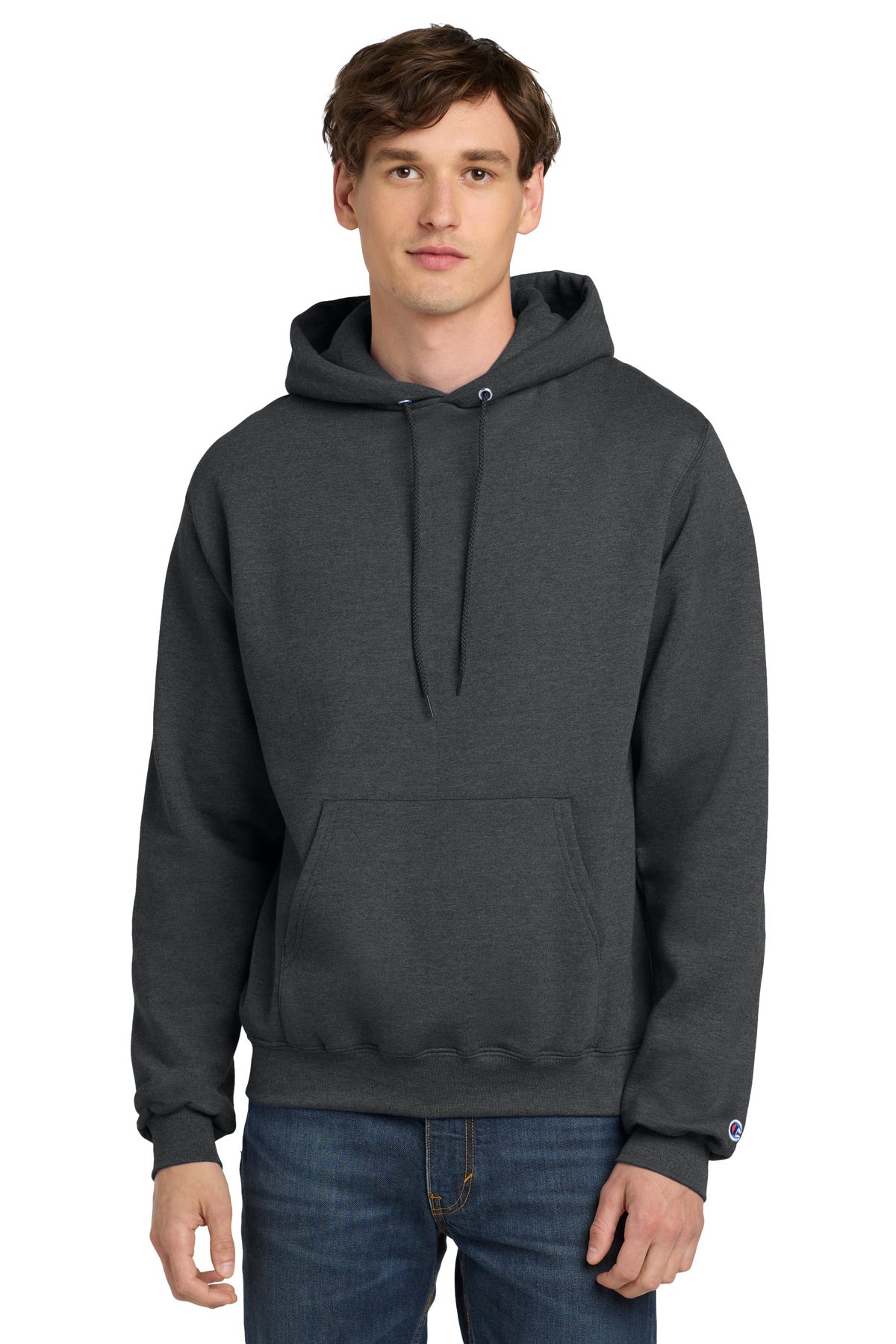 Champion  Powerblend Pullover Hoodie. S700 - EMBROIDERED