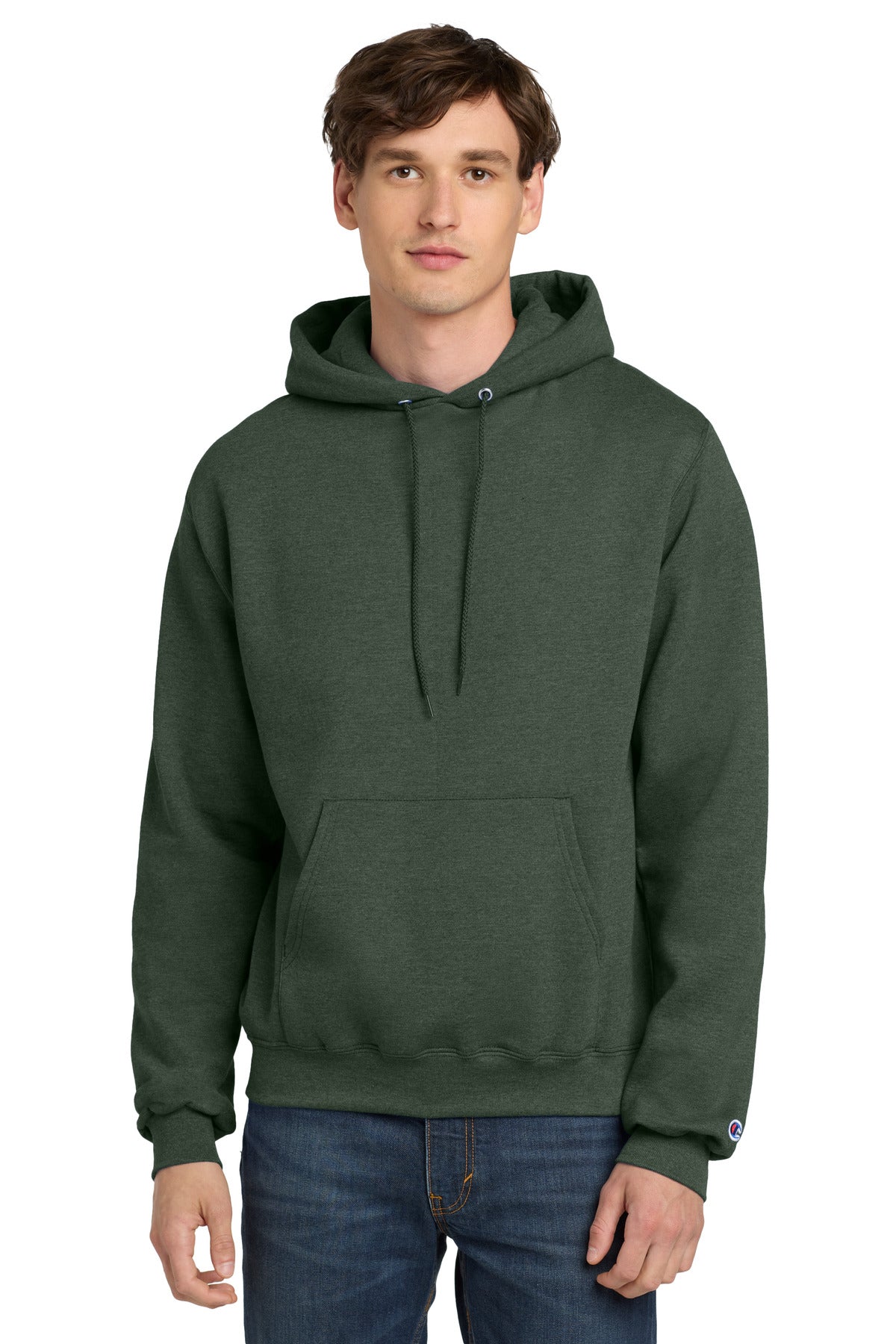 Champion  Powerblend Pullover Hoodie. S700 - EMBROIDERED