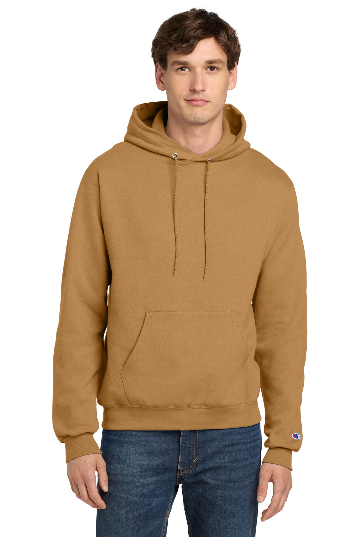 Champion  Powerblend Pullover Hoodie. S700 - EMBROIDERED