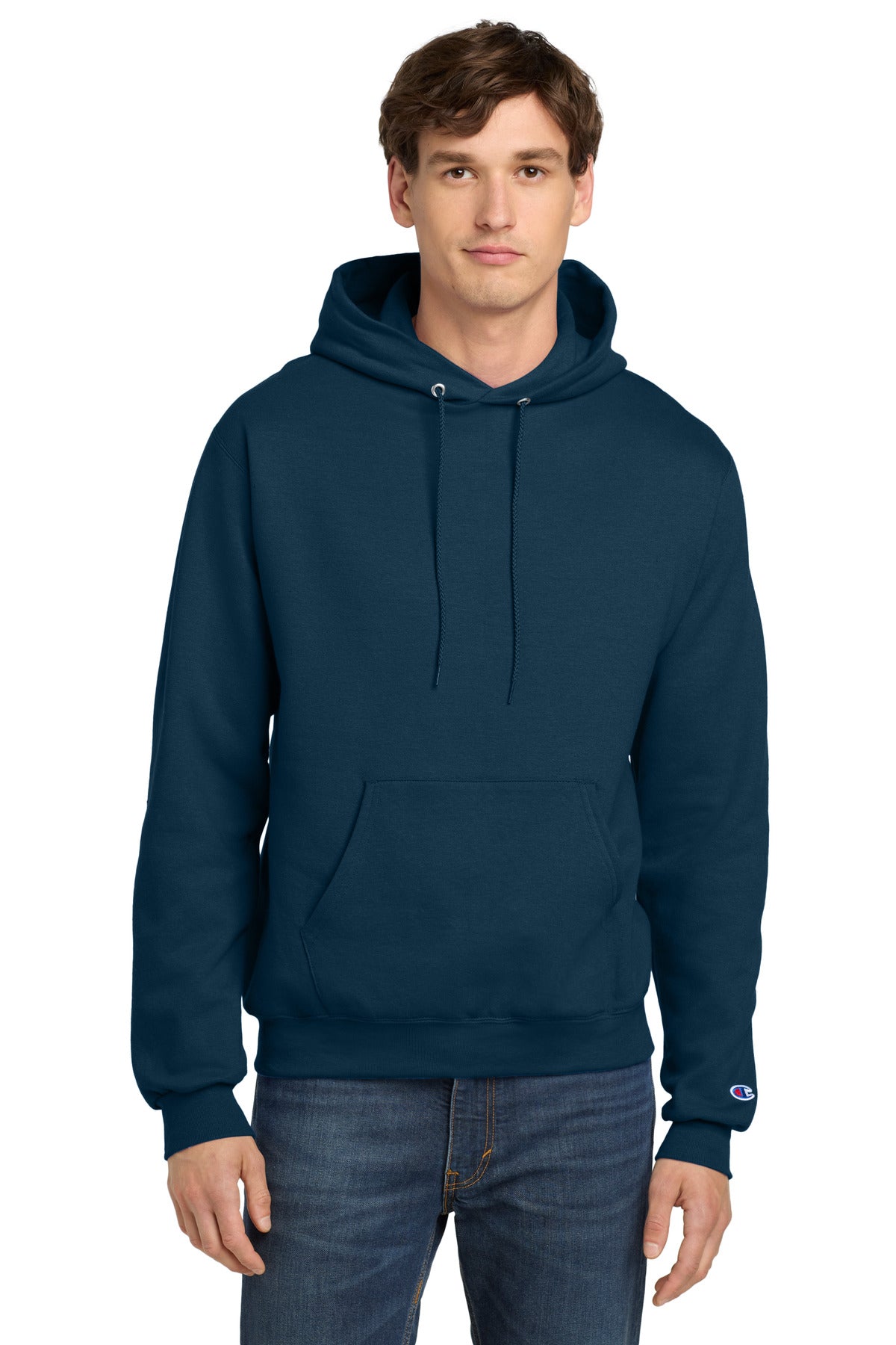 Champion  Powerblend Pullover Hoodie. S700 - EMBROIDERED