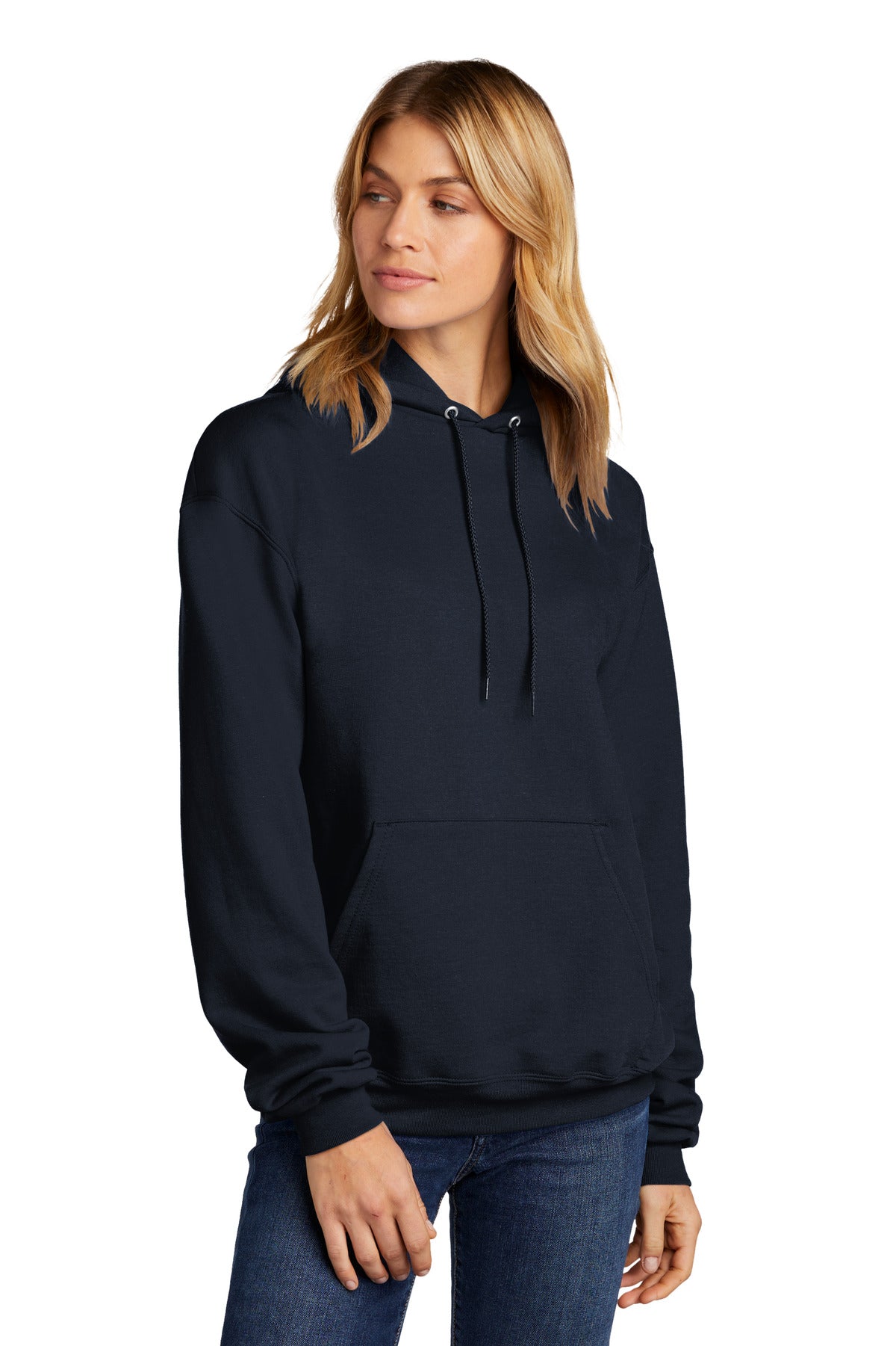 Champion Powerblend Pullover Hoodie. S700 - EMBROIDERED