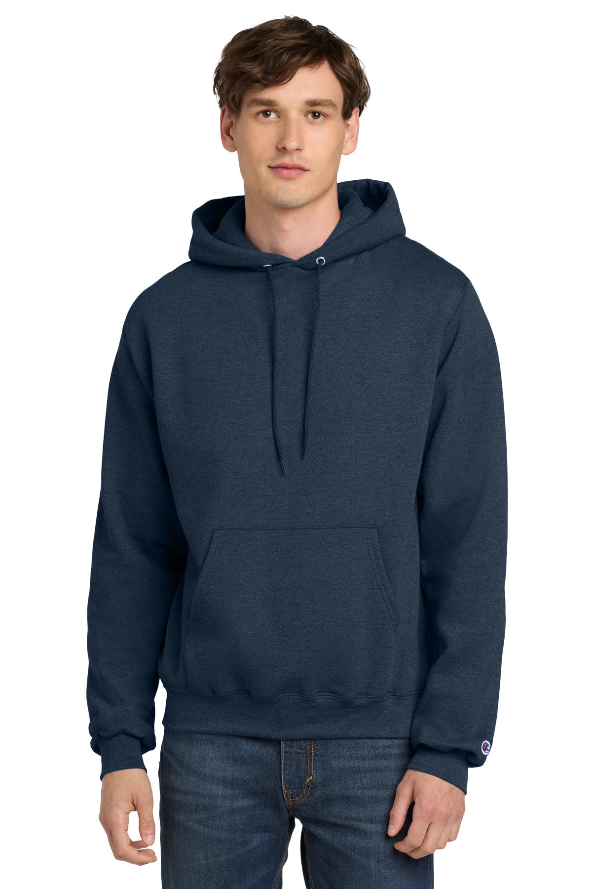 Champion  Powerblend Pullover Hoodie. S700 - EMBROIDERED