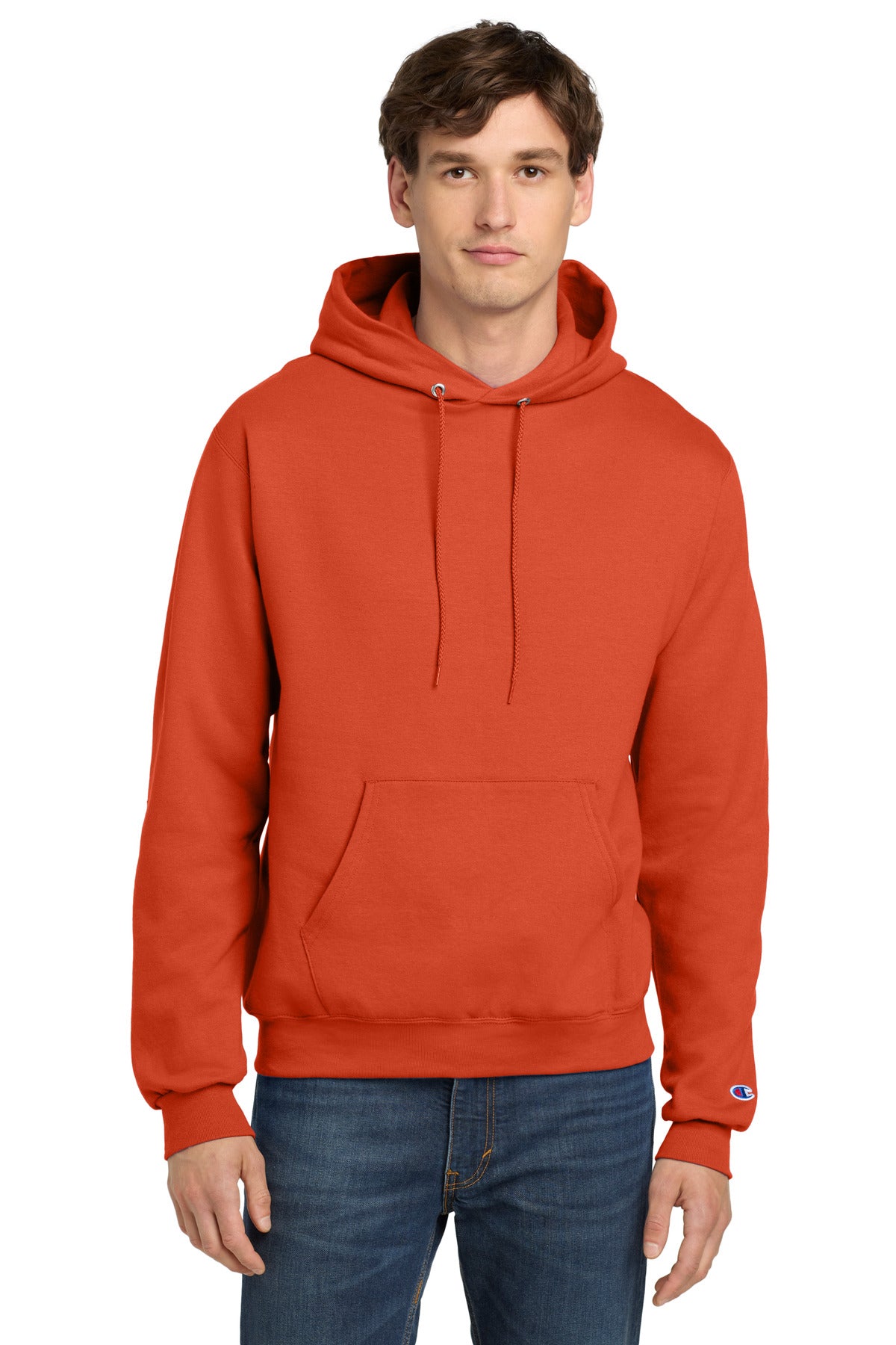 Champion  Powerblend Pullover Hoodie. S700 - EMBROIDERED