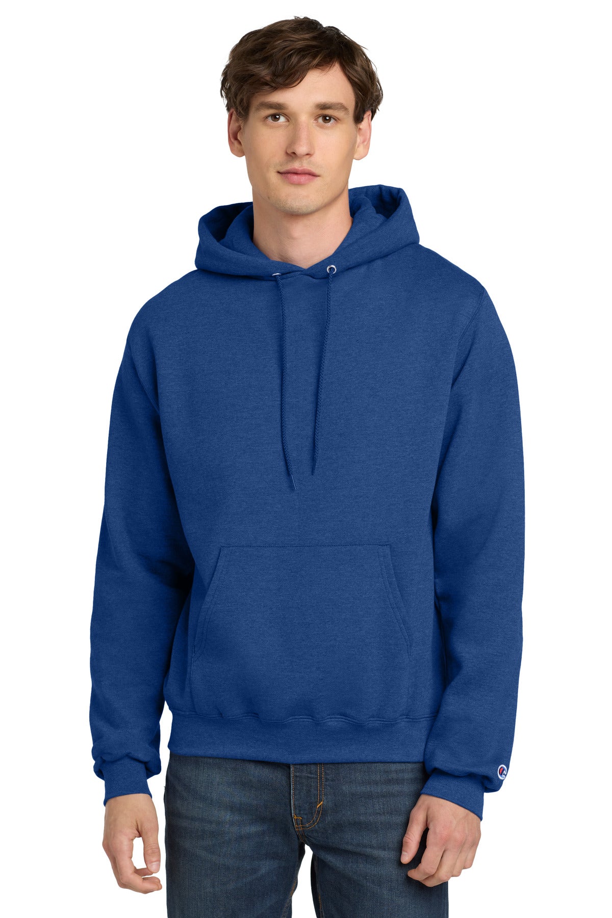 Champion  Powerblend Pullover Hoodie. S700 - EMBROIDERED