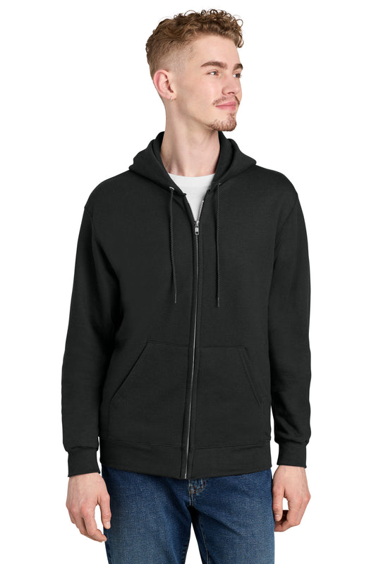 Champion Powerblend Full-Zip Hoodie. S800 - EMBROIDERED