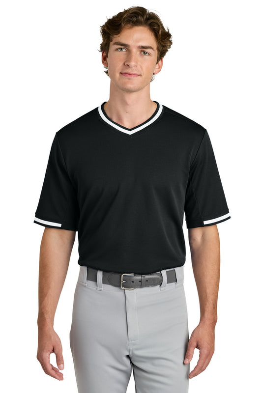 Sport-Tek Tough Mesh V-Neck Baseball Jersey ST221 - EMBROIDERED