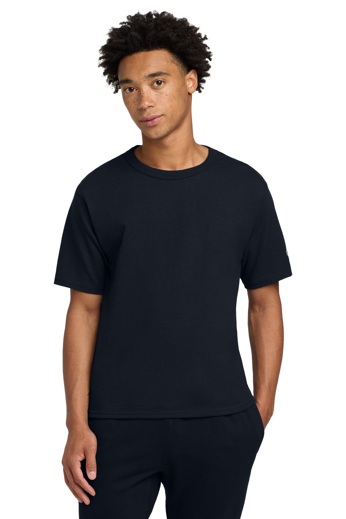 Champion Heritage 7-Oz. Jersey Tee T105 - EMBROIDERED