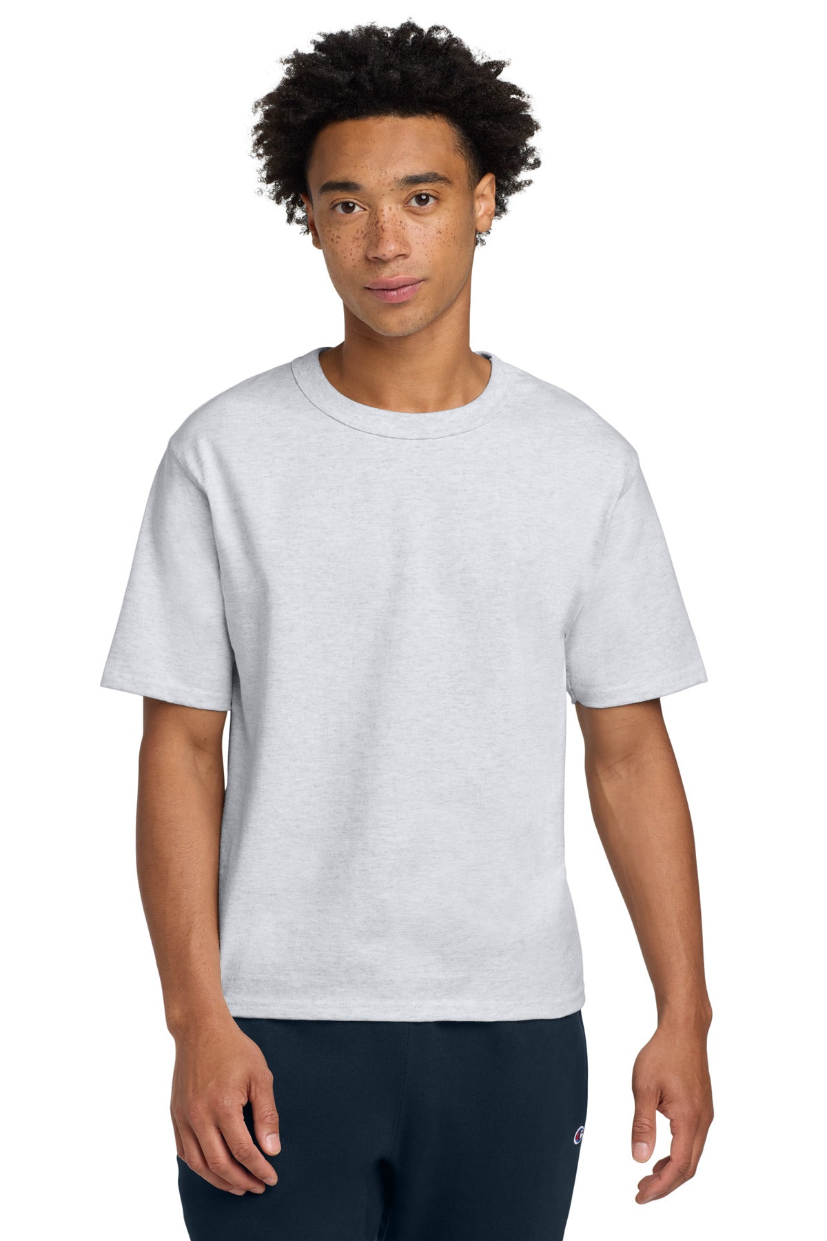 Champion   Heritage 7-Oz. Jersey Tee T105 - EMBROIDERED