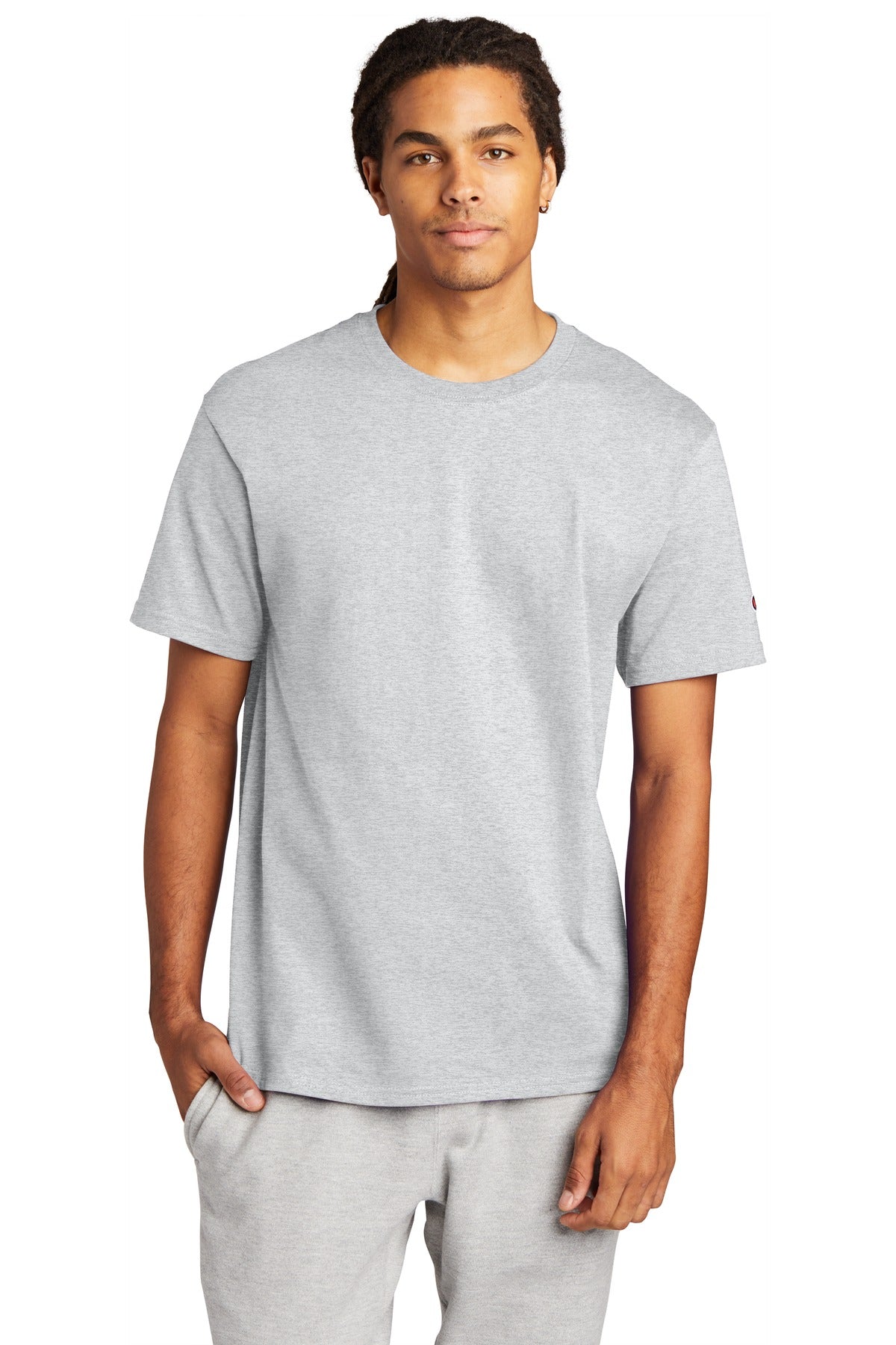 Champion Heritage 6-Oz. Jersey Tee T425 - EMBROIDERED